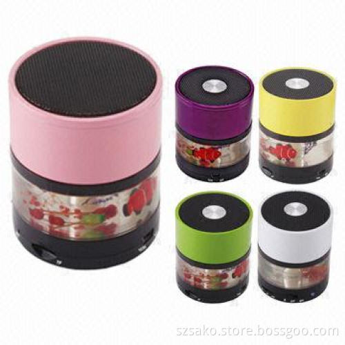 NFC Mini Card Liquid Portable Sound Box MP3 Audio Player Bluetooth Speaker, Colorful